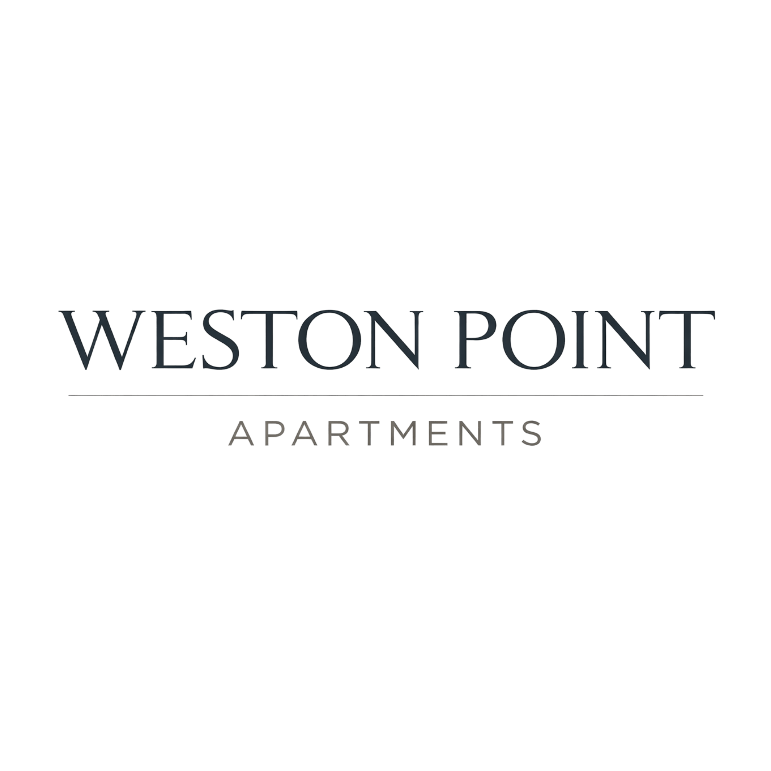 A logo for Weston Point Apartments is displayed.